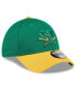 Фото #3 товара Men's Kelly Green Oakland Athletics 2024 Batting Practice 39THIRTY Flex Hat