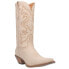 Dingo Out West Embroidered Snip Toe Cowboy Womens Beige Casual Boots DI920-276
