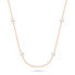 Fine Bronze Necklace with Majorica Pearls NCL141R