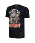 Фото #3 товара Men's Shawn Kemp Black Seattle SuperSonics Hardwood Classics Bling Concert Player T-shirt