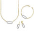 ფოტო #3 პროდუქტის EFFY® Diamond Pavé Open Link 18" Pendant Necklace (1/2 ct. t.w.) in 14k White and Yellow Gold
