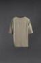 MESH TEXTURE T-SHIRT