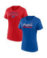 ფოტო #1 პროდუქტის Women's Buffalo Bills Risk T-Shirt Combo Pack