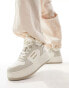 Фото #2 товара Tommy Jeans retro basket flatform high top trainers in stone