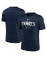 ფოტო #4 პროდუქტის Men's Navy New York Yankees Authentic Collection Velocity Performance Practice T-shirt