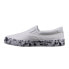 Фото #5 товара Lugz Clipper Splash Slip On Mens White Sneakers Casual Shoes MCLIPSPC-135