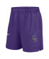 Men's Purple Colorado Rockies Woven Victory Performance Shorts