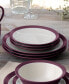 Colorwave Curve Set Of 4 Dinner Plate 11"