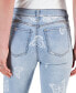 Фото #6 товара Juniors' Printed Mid-Rise Skinny Ankle Jeans, Created for Macy's