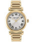 Salvatore Women's Swiss Gold Ion Plated Stainless Steel Bracelet Watch 36mm