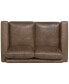 Фото #5 товара Dawkins 68.5" Leather Loveseat, Created for Macy's