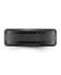 ფოტო #2 პროდუქტის Stainless Steel Black IP-plated Brushed Band Ring