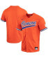 Фото #1 товара Men's Orange Clemson Tigers Replica Full-Button Baseball Jersey