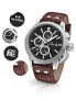Фото #6 товара Наручные часы Certina men's Swiss Automatic DS-1 Skeleton Black Strap Watch 40mm.