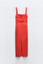 Фото #6 товара Платье миди с открытой спиной ZARA