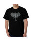 Фото #1 товара Mens Word Art T-Shirt - Elephant Tusks