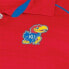 NCAA Kansas Jayhawks Men's Faded Striped Sleeve Polo Shirt - XL