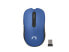 Natec NMY-1651 - Беспроводная мышь - Bluetooth - 1600 DPI - Черный - Синий