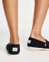 Toms alpargata espadrilles in black