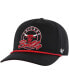 Фото #1 товара Men's Black Chicago Bulls Ring Tone Hitch Snapback Hat