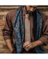 ფოტო #2 პროდუქტის Big & Tall Camelo - Extra Long Silk Grenadine Tie for Men