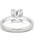 Фото #5 товара Moissanite Cushion Engagement Ring (2-5/8 ct. t.w. DEW) in 14k White Gold