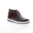 Фото #3 товара English Laundry Adderley ELB2038 Mens Brown Leather Lace Up Chukka Boots