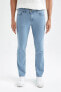 Фото #1 товара Pedro Slim Fit Normal Bel Dar Paça Jean Pantolon