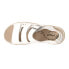 Фото #7 товара Propet Breezy Walker Sling Back Strappy Womens White Casual Sandals WSO063L-105
