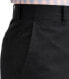 Фото #2 товара George Chino Shorts Men's 34 Black Twill Flat Front Cotton Blend Slash Pockets