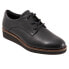 Фото #2 товара Softwalk Willis S1811-008 Womens Black Narrow Leather Oxford Flats Shoes