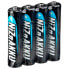 ANSMANN 1x4 NiZn Micro AAA 900mAh 1321-0001 Batteries
