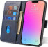 Hurtel Etui portfel z klapką podstawką do iPhone 15 Plus Magnet Case - niebieski