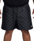 Men's Club Flow Checker Logo Shorts