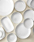 ფოტო #2 პროდუქტის Melamine Cooper Bread & Butter Plates, Set of 4