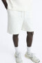 Jogger bermuda shorts