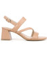 Фото #2 товара Women's Celia Asymmetrical Block Heel Dress Sandals
