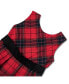 ფოტო #3 პროდუქტის Girls' Sleeveless Pleated Party Dress with Waist Sash, Kids