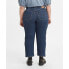 Фото #2 товара Levi's Women's Plus Size High-Rise Wedgie Straight Cropped Jeans - Forget Me
