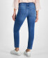 Фото #6 товара Petite Mid Rise Slim Leg Jeans, Created for Macy's