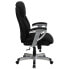 Фото #1 товара Hercules Series Big & Tall 400 Lb. Rated Black Fabric Executive Swivel Chair With Adjustable Arms