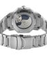 ფოტო #3 პროდუქტის Men's Roosevelt Swiss Automatic Silver-Tone Grade 2 Titanium Watch 43mm