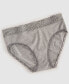 ფოტო #4 პროდუქტის Women's Cotton Blend Lace-Trim Hipster Underwear, Created for Macy's