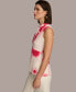 Фото #3 товара Women's Sleeveless Printed Twist-Front Top