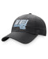 ფოტო #2 პროდუქტის Men's Charcoal North Carolina Tar Heels Slice Adjustable Hat