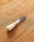 Butter knife with ceramic handle