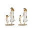 Фото #1 товара Декоративная фигура Home ESPRIT Белый Бежевый 14,5 x 8 x 24,5 cm (2 штук)