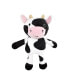 Baby Unisex Baby h Bathrobe and Toy Set, Cow