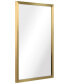 Фото #2 товара Contempo Brushed Stainless Steel Rectangular Wall Mirror, 20" x 30"