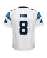 ფოტო #3 პროდუქტის Big Boys Jaycee Horn White Carolina Panthers Game Jersey